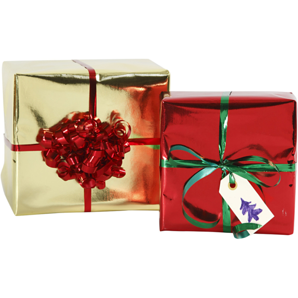 Geschenkpapier, B 50 cm, 65 g, Rot, 100 m/ 1 Rolle – Bild 5