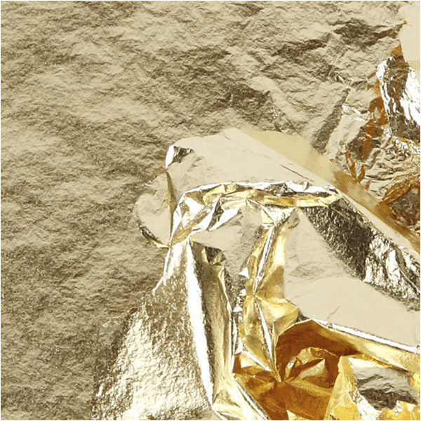 Blattmetall, 16x16 cm, Gold, 25 Bl./ 1 Pck, 0,625 m2 – Bild 4