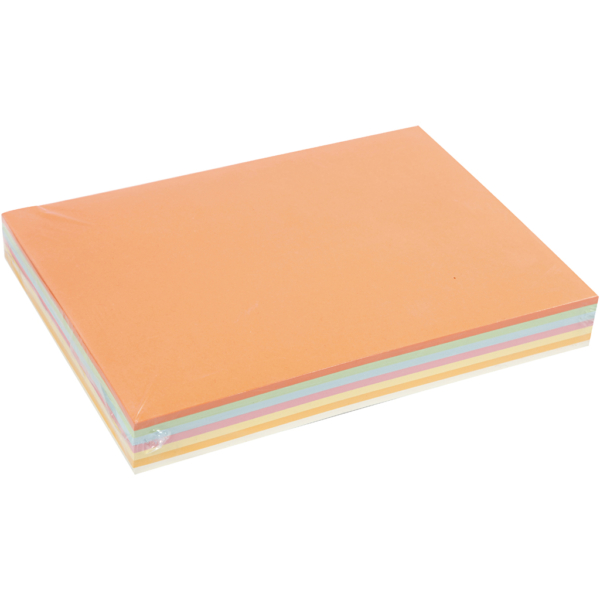 Pastellkarton, A4, 210x297 mm, 160 g, Pastellfarben, 210 Bl. sort./ 1 Pck – Bild 3