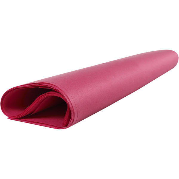 Seidenpapier, 50x70 cm, 14 g, Pink, 25 Bl./ 1 Pck – Bild 4