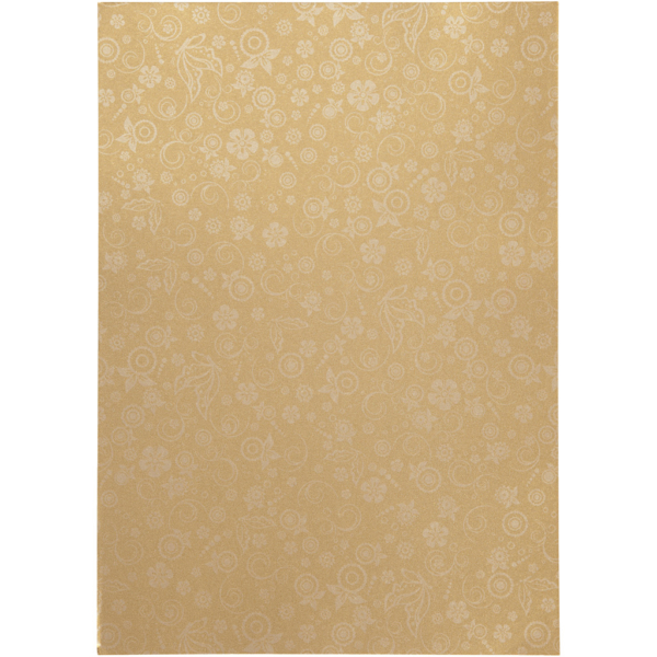 Papier, A4, 210x297 mm, 80 g, Gold, 20 Bl./ 1 Pck