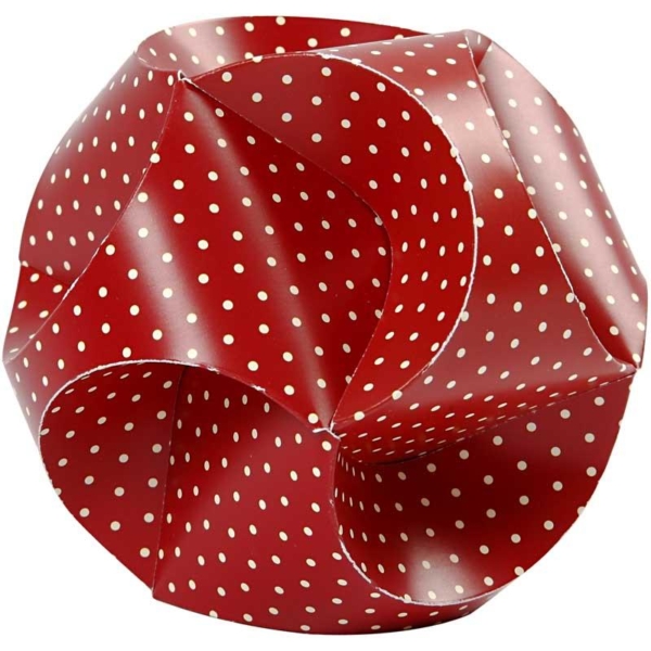 Click Ornaments, D 9 cm, Größe 5,5x28,4 cm, 9 Set/ 1 Pck – Bild 2