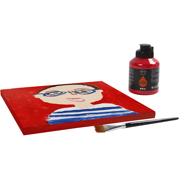 ArtistLine Leinwand, T 1,6 cm, Größe 30x30 cm, 360 g, Weiß, 1 Stk – Bild 3