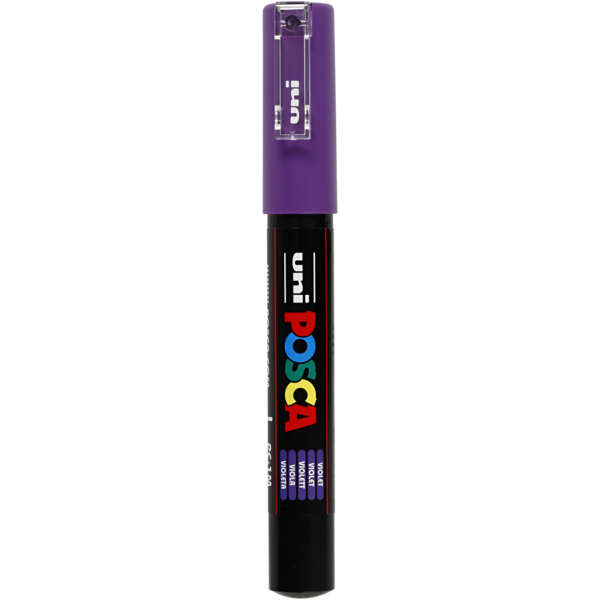 Posca Marker , Nr. PC-1M, Strichstärke 0,7 mm, Violett, 1 Stk