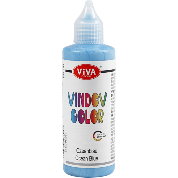 Window-Color, Hellblau, 90 ml/ 1 Fl.