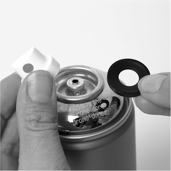 Sprühfarbe, Silber, 400 ml/ 1 Dose – Bild 5