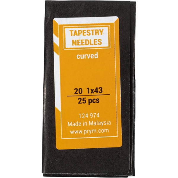 Sticknadeln, Ösenlänge 8 mm , Nr. 20, L 42 mm, mit stumpfer Spitze, 25 Stk/ 1 Pck – Bild 5