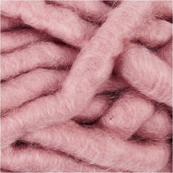 Chunky-Wolle XL (Polyacryl), L 17 m, Größe manga , Rosa, 200 g/ 1 Knäuel – Bild 3