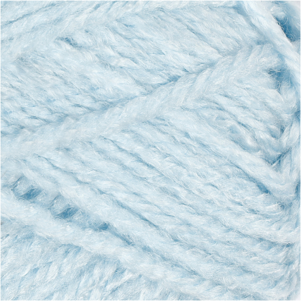 Fantasia Polyacryl Garn, L 80 m, Hellblau, 50 g/ 1 Knäuel – Bild 3