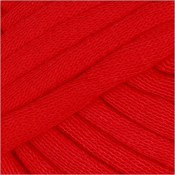 Baumwoll-Schlauchgarn, L 45 m, Rot, 100 g/ 1 Knäuel – Bild 2