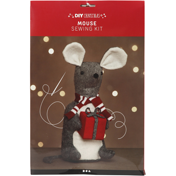 Weihnachtsmaus, H 30 cm, 1 Stk – Bild 2