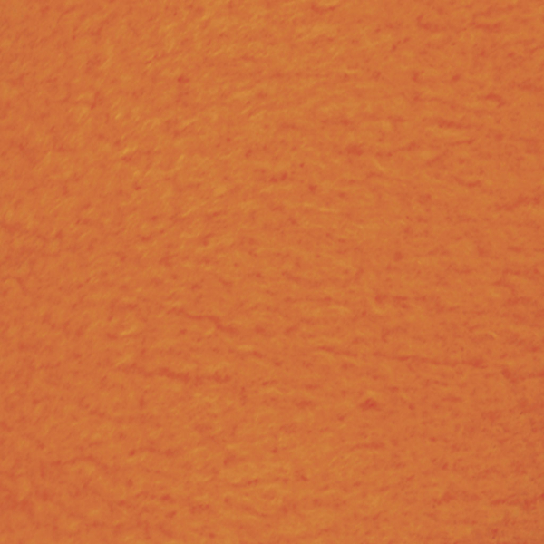 Fleece, L 125 cm, B 150 cm, 200 g, Orange, 1 Stk
