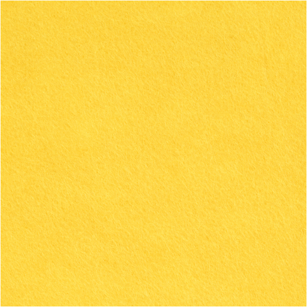 Bastelfilz, B 45 cm, Dicke 1,5 mm, 180-200 g, Gelb, 1 m/ 1 Rolle – Bild 3