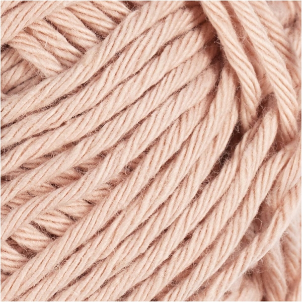 Baumwolle, Nr. 8/8, L 80-85 m, Hellrosa, 50 g/ 1 Knäuel