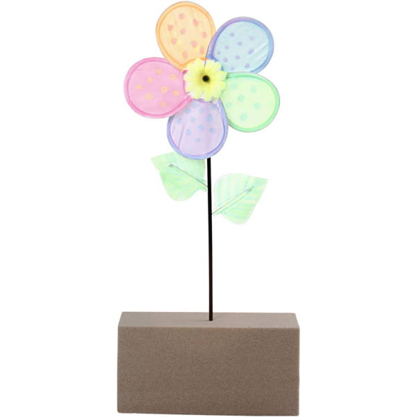 Windrad als Blume, D 20 cm, 1 Stk – Bild 2