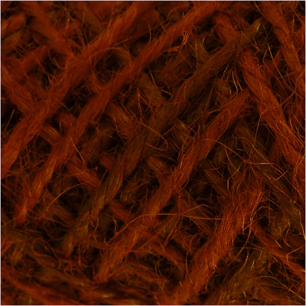 Natur-Hanfkordel, Dicke 1-2 mm, Rot, 30 m/ 1 Rolle – Bild 3