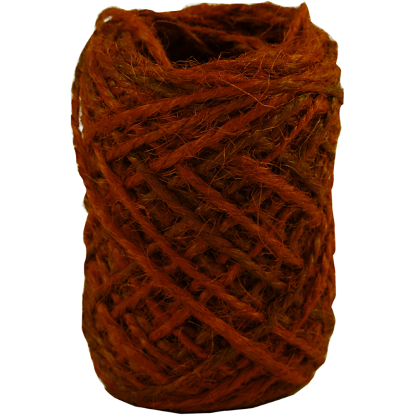 Natur-Hanfkordel, Dicke 1-2 mm, Rot, 30 m/ 1 Rolle – Bild 4
