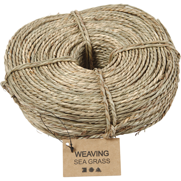 Seegras, Dicke 2,8-3 mm, Beige, 500 g/ 1 Bündl. – Bild 4