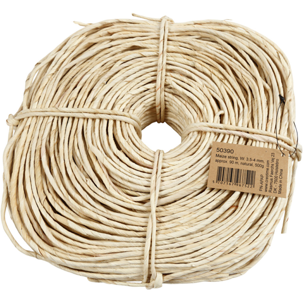 Maisschnur, B 3,5-4 mm, Natur, 500 g/ 1 Bündl. – Bild 6
