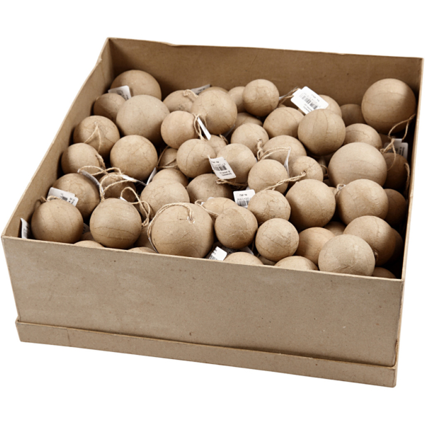 Weihnachtskugeln, D 4+5+6 cm, 3x35 Stk/ 1 Pck – Bild 2