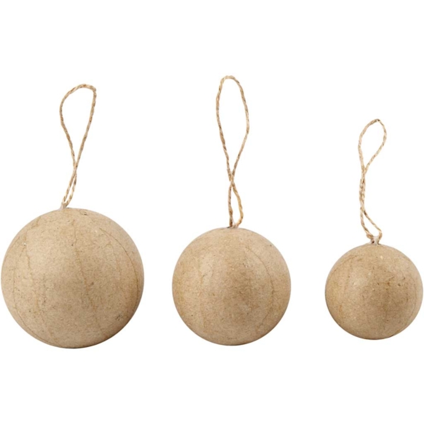 Weihnachtskugeln, D 4+5+6 cm, 3x35 Stk/ 1 Pck – Bild 3