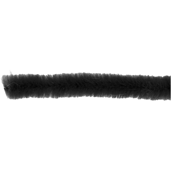 Pfeifenreiniger, L 30 cm, Dicke 6 mm, Schwarz, 50 Stk/ 1 Pck – Bild 3