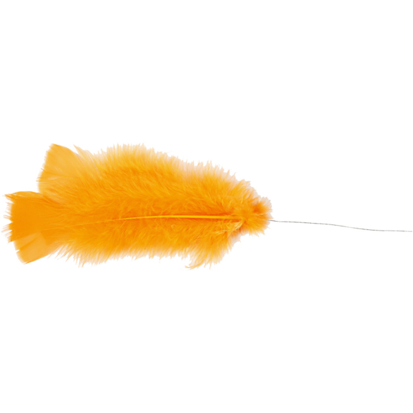 Federn, L 11-17 cm, Sortierte Farben, 18 Bündl./ 1 Pck – Bild 4