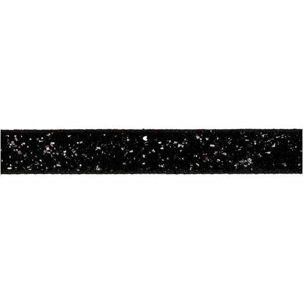 Zierband, B 10 mm, Schwarz, 5 m/ 1 Rolle