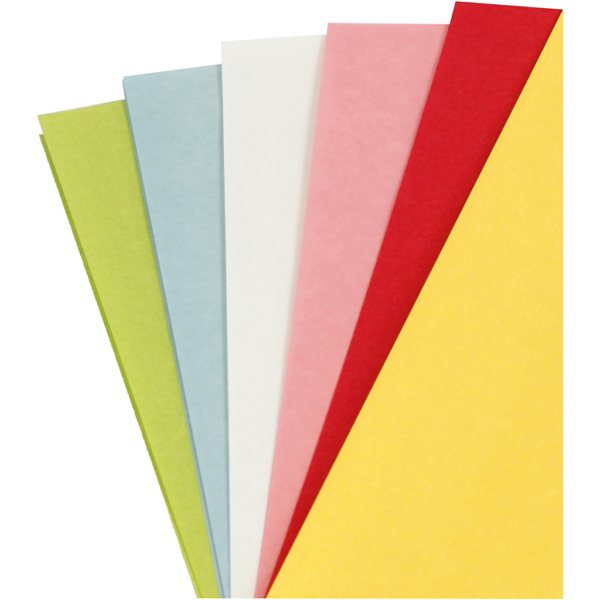 Leichtes, helles Papier, 30x30 cm, 80 g, Standard-Farben, 12 Bl./ 1 Pck – Bild 3