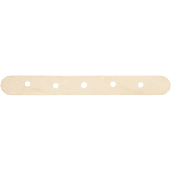 Baustäbe, L 15 cm, B 1,8 cm, Lochgröße 4 mm, 500 Stk/ 1 Pck – Bild 3