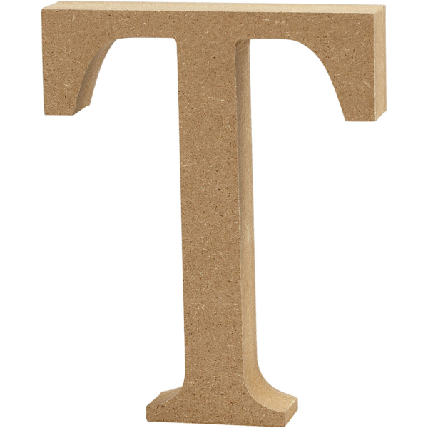 Buchstabe, T, H 8 cm, Dicke 1,5 cm, 1 Stk – Bild 2