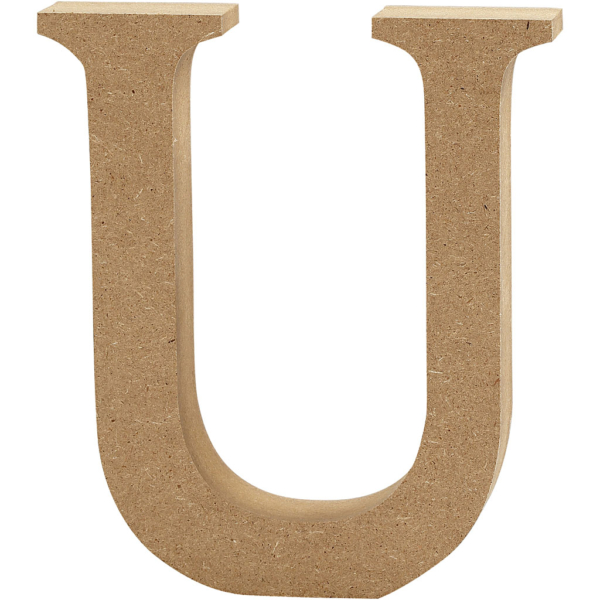 Buchstabe, U, H 8 cm, Dicke 1,5 cm, 1 Stk – Bild 2