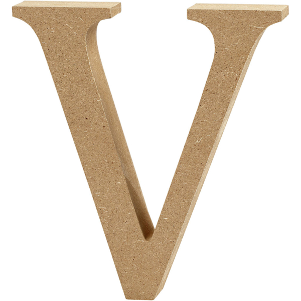 Buchstabe, V, H 8 cm, Dicke 1,5 cm, 1 Stk – Bild 2