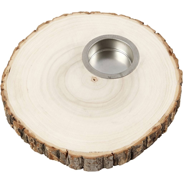 Teelichthalter, D 14-16 cm, Dicke 19 mm, 1 Stk – Bild 3