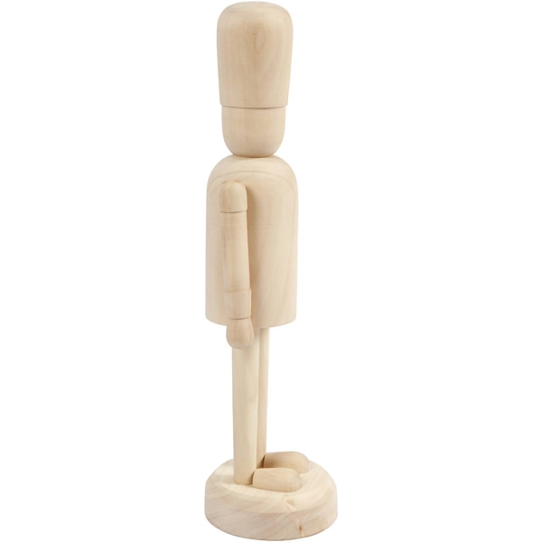 Holzfigur, H 45 cm, 1 Stk – Bild 3