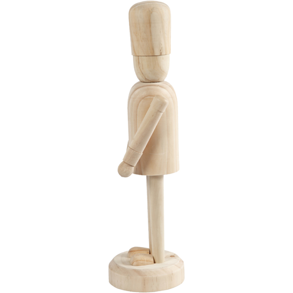 Holzfigur, H 45 cm, 1 Stk – Bild 4