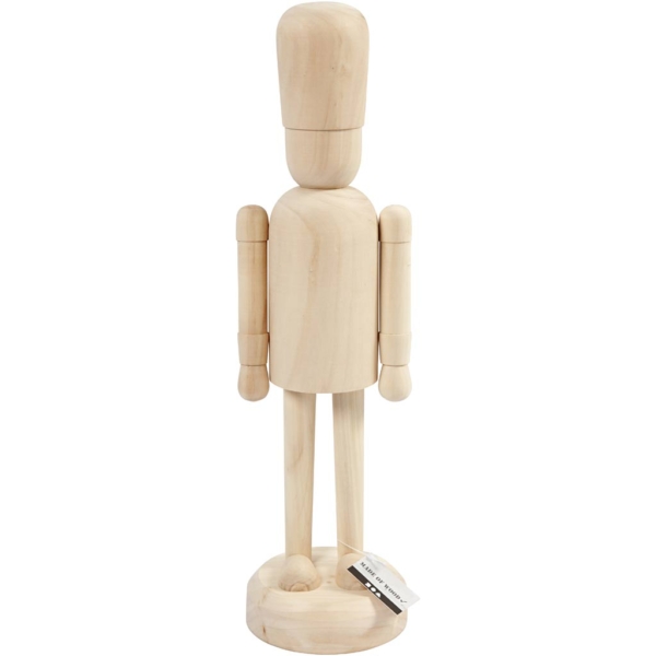 Holzfigur, H 45 cm, 1 Stk – Bild 5