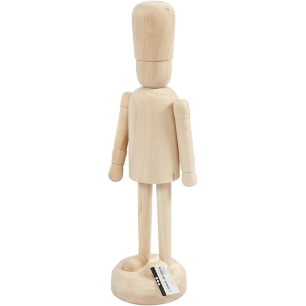 Holzfigur, H 45 cm, 1 Stk – Bild 6