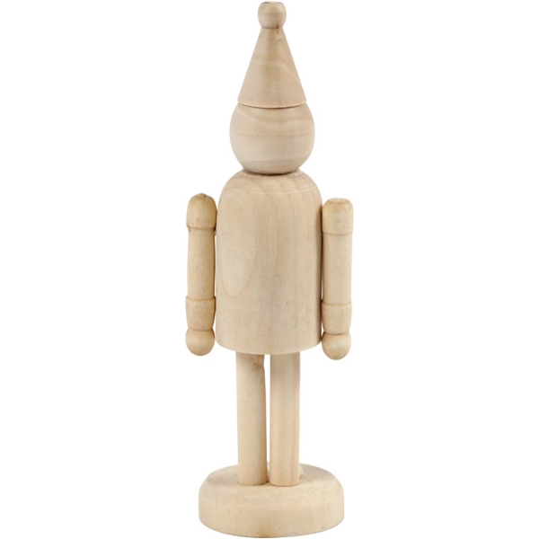 Holzfigur, H 13 cm, 1 Stk