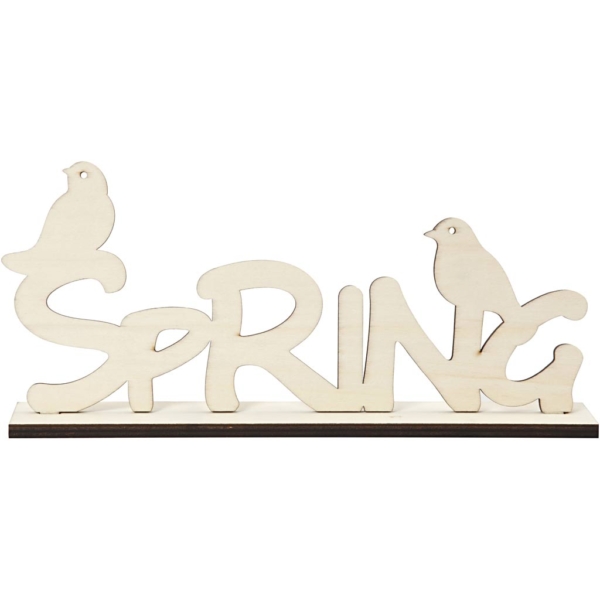 Deko-Wort, H 13,5 cm, L 29 cm, 1 Stk