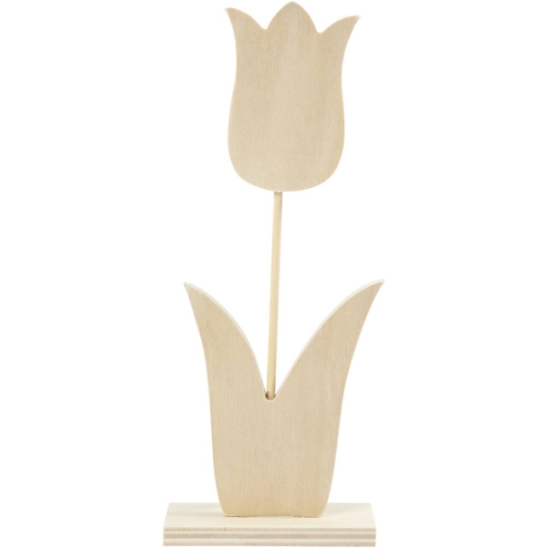 Tulpe, H 23,5 cm, B 9 cm, 1 Stk