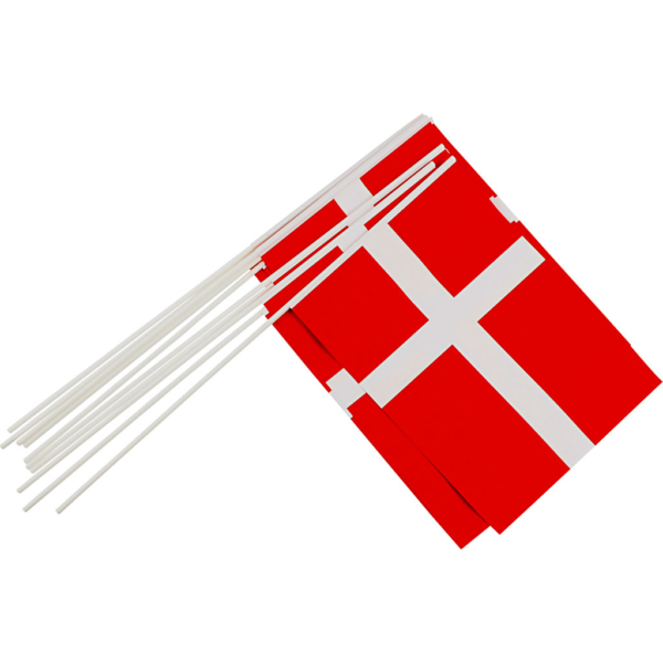 Partyflagge, Größe 20x25 cm, 10 Stk/ 1 Pck