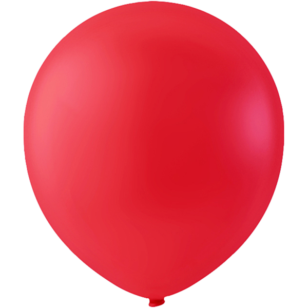 Ballons, rund, D 23 cm, Rot, 10 Stk/ 1 Pck – Bild 2