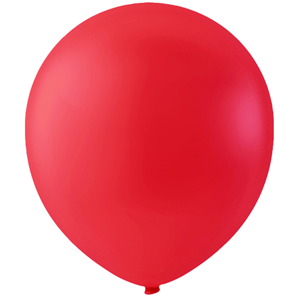 Ballons, rund, D 23 cm, Rot, 10 Stk/ 1 Pck – Bild 3