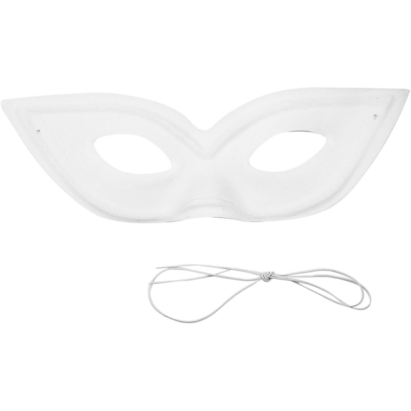 Maske, H 7 cm, B 20 cm, 1 Stk
