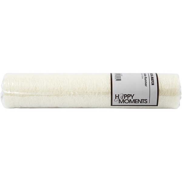 Tischläufer, B 30 cm, Naturweiß, 10 m/ 1 Rolle – Bild 3