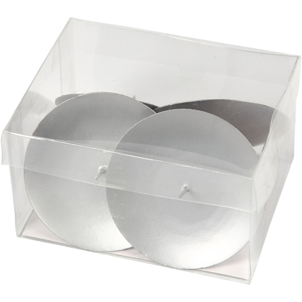 Kerzenhalter, H 6 cm, D 7 cm, 4 Stk/ 1 Pck – Bild 6