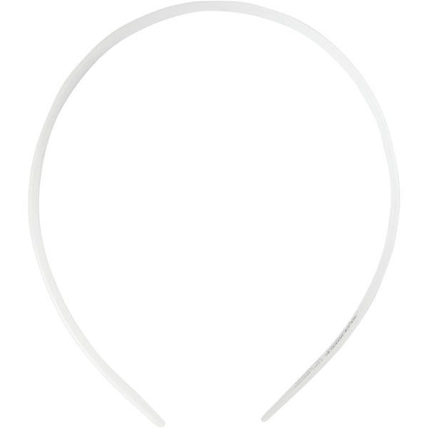 Haarreifen, B 25 mm, Weiß, 5 Stk/ 1 Pck – Bild 4