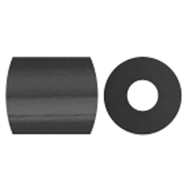 Bügelperlen, Größe 5x5 mm, Lochgröße 2,5 mm, medium, Schwarz (32220), 1100 Stk/ 1 Pck – Bild 4