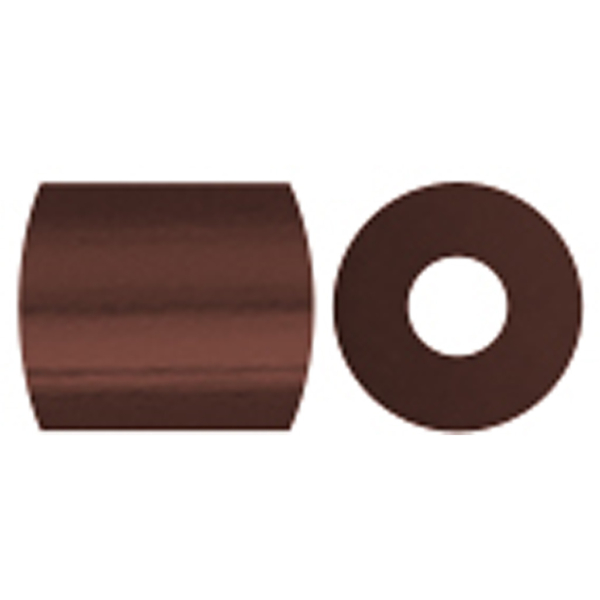 Bügelperlen, Größe 5x5 mm, Lochgröße 2,5 mm, medium, Braun (32229), 1100 Stk/ 1 Pck – Bild 4